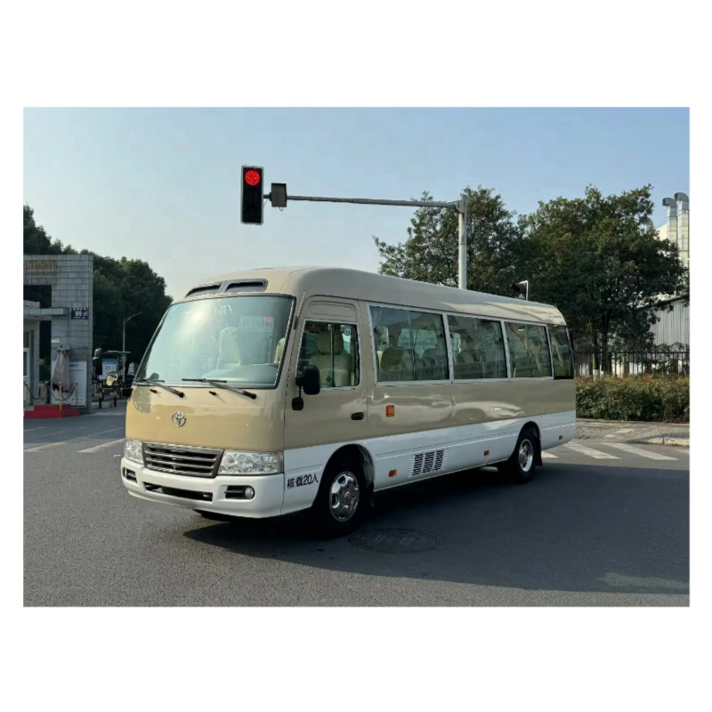 Spots Goods Used Coaster Bus 30 Seaters Right Hand Drive 30 Seaters Coaches Toyota Coaster Bus for Sale